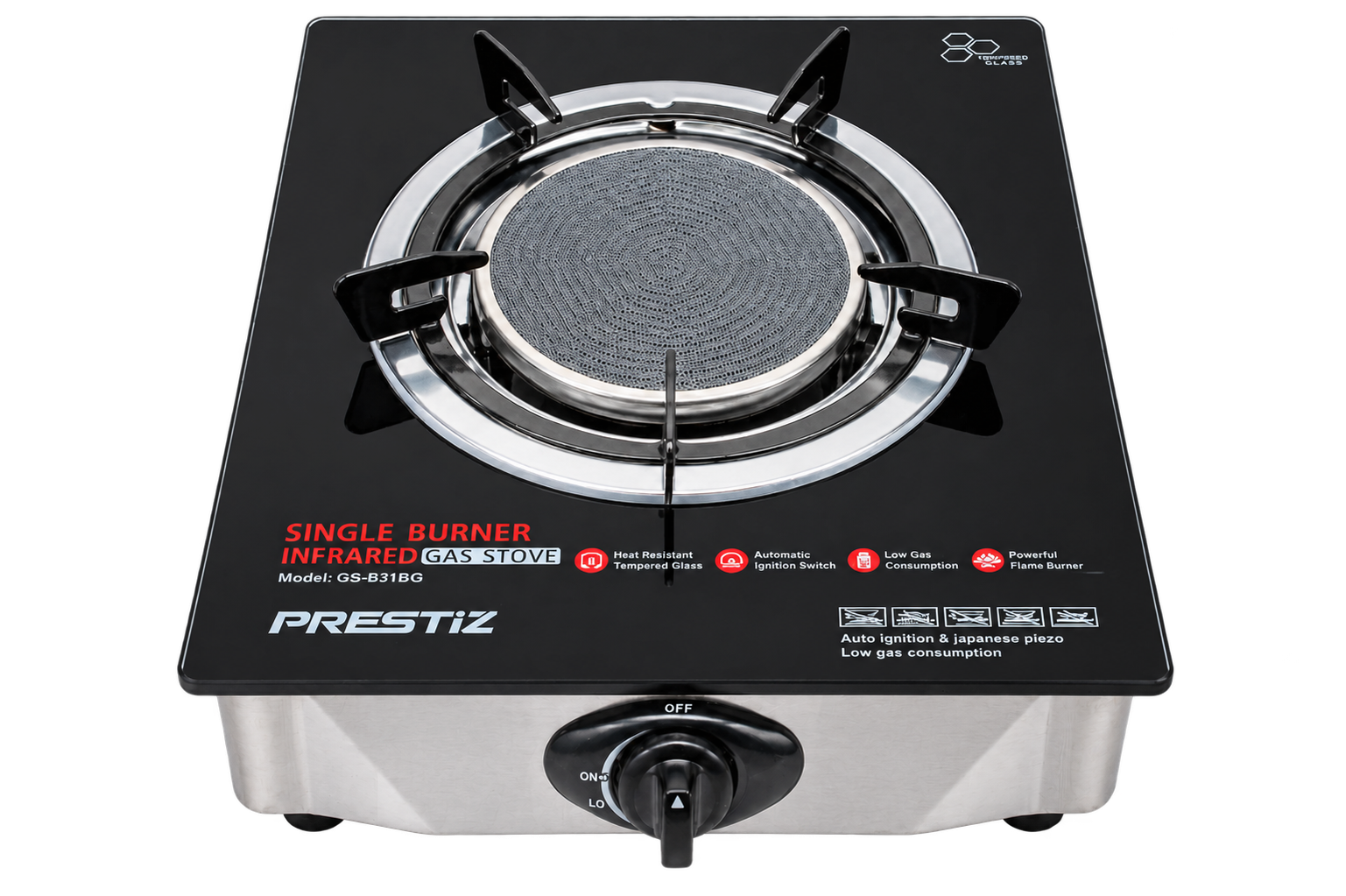 1-Burner Infrared Gas Stove GS-B31BG